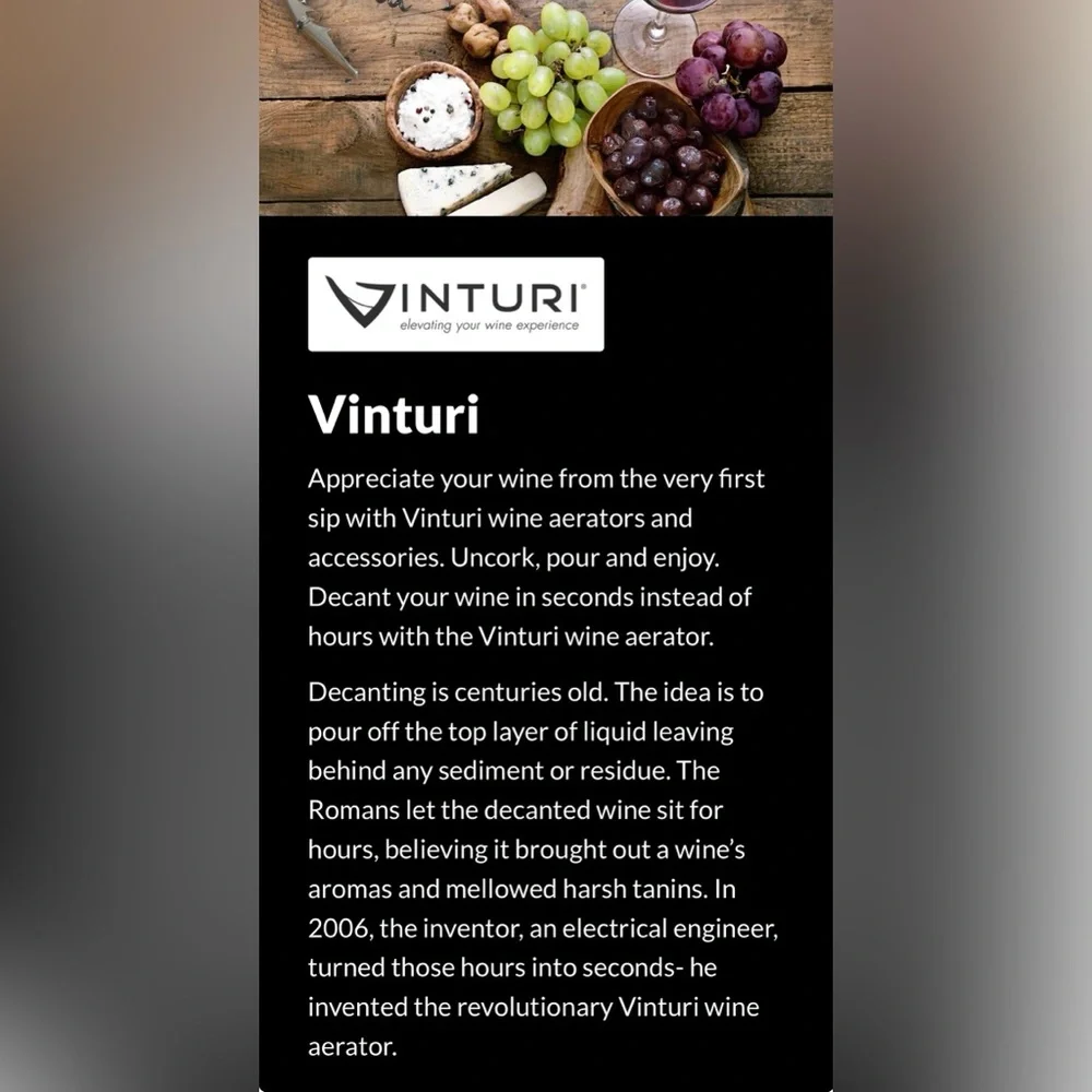 Vinturi red wine